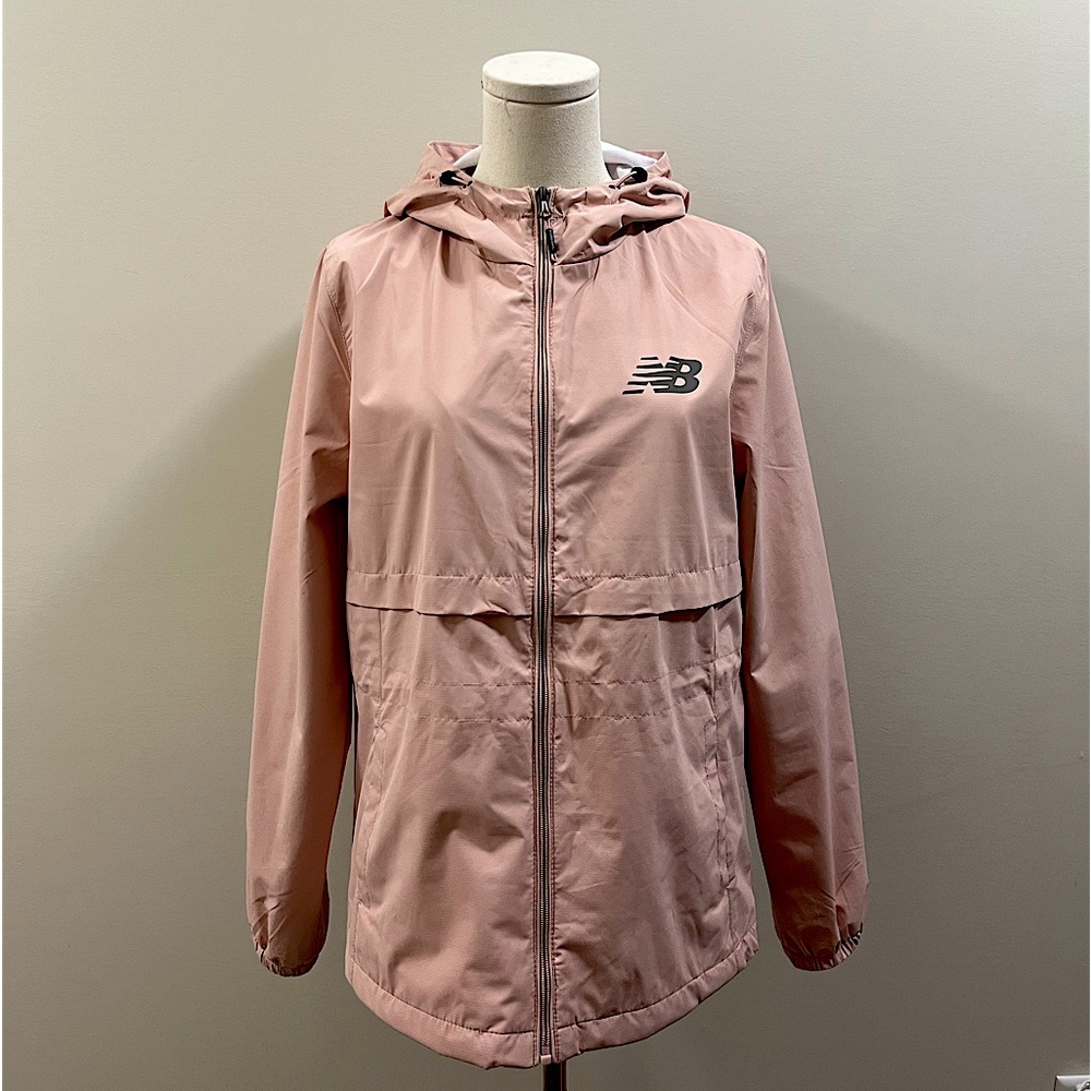 New Balance Pink Hooded Jacket
